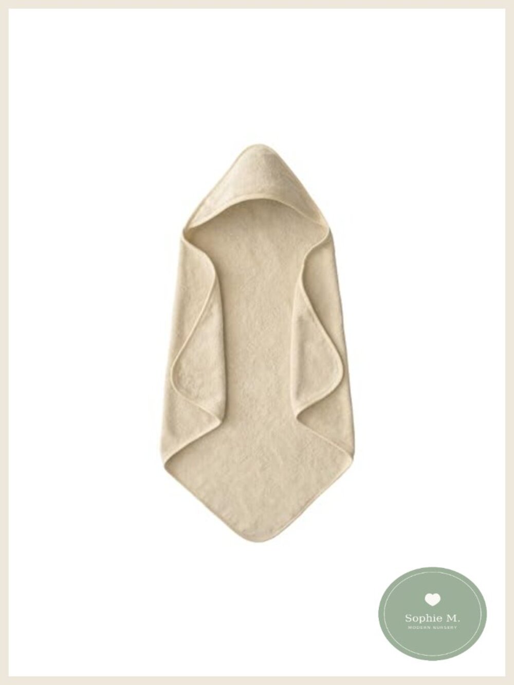 Organic Cotton Hooded Baby Towel Soft Absorbent Bath Essential